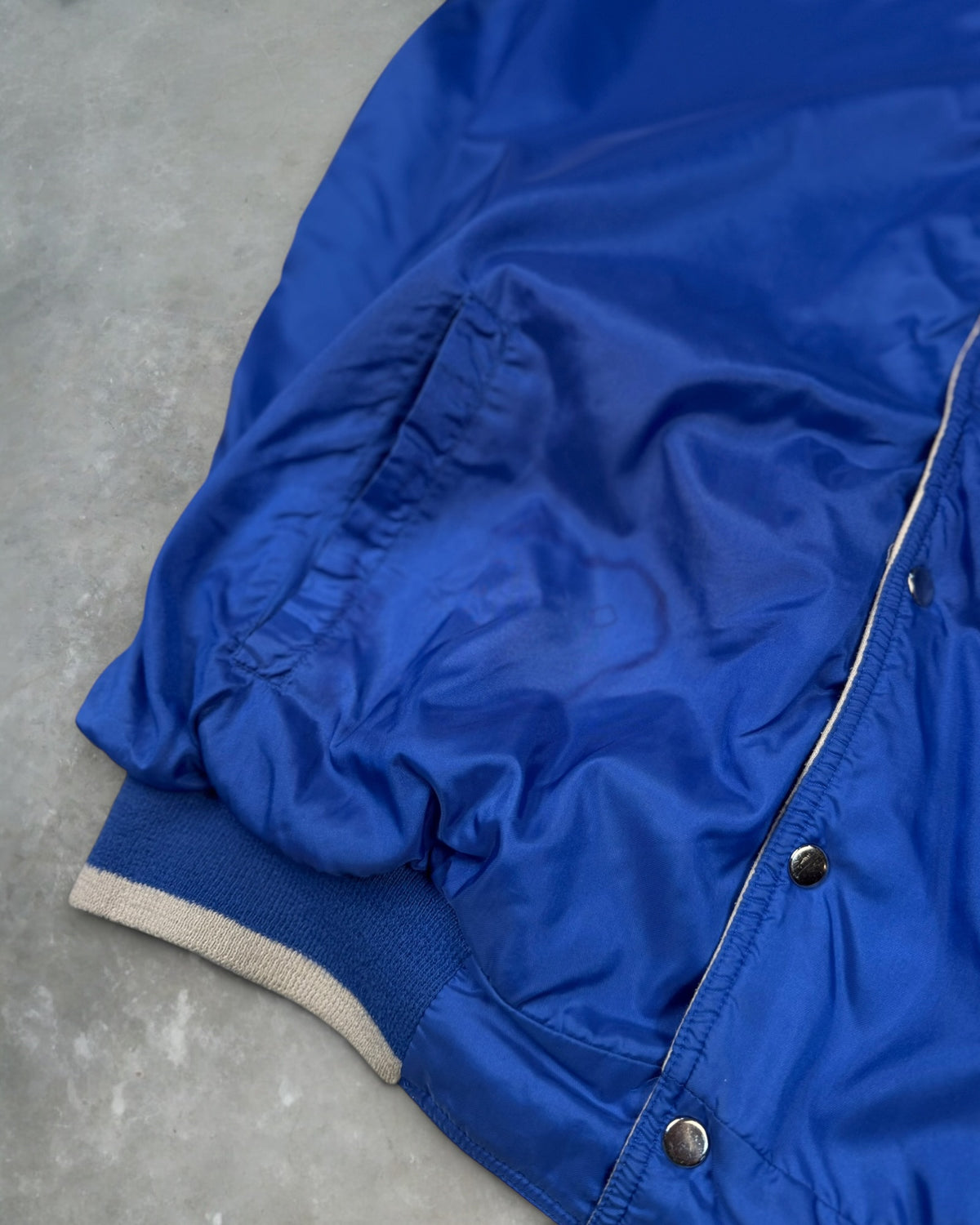 ‘80s Adidas Reversible Satin Jacket Sz. L