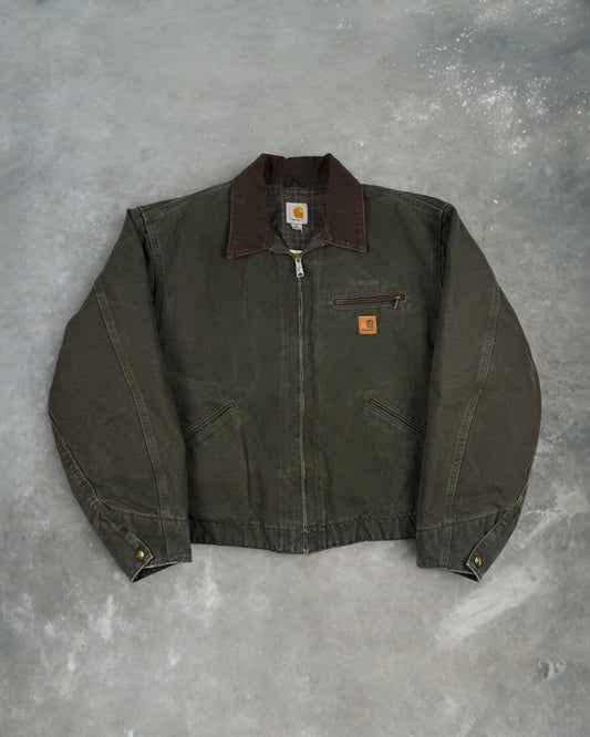 ‘15 “J97 Mos” Moss Green Carhartt Detroit Jacket Sz. XL