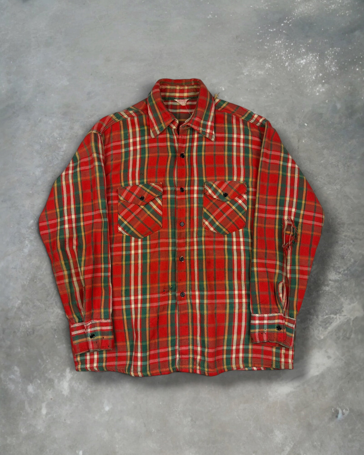 ‘60s All Cotton Frostproof Flannel Sz. XL
