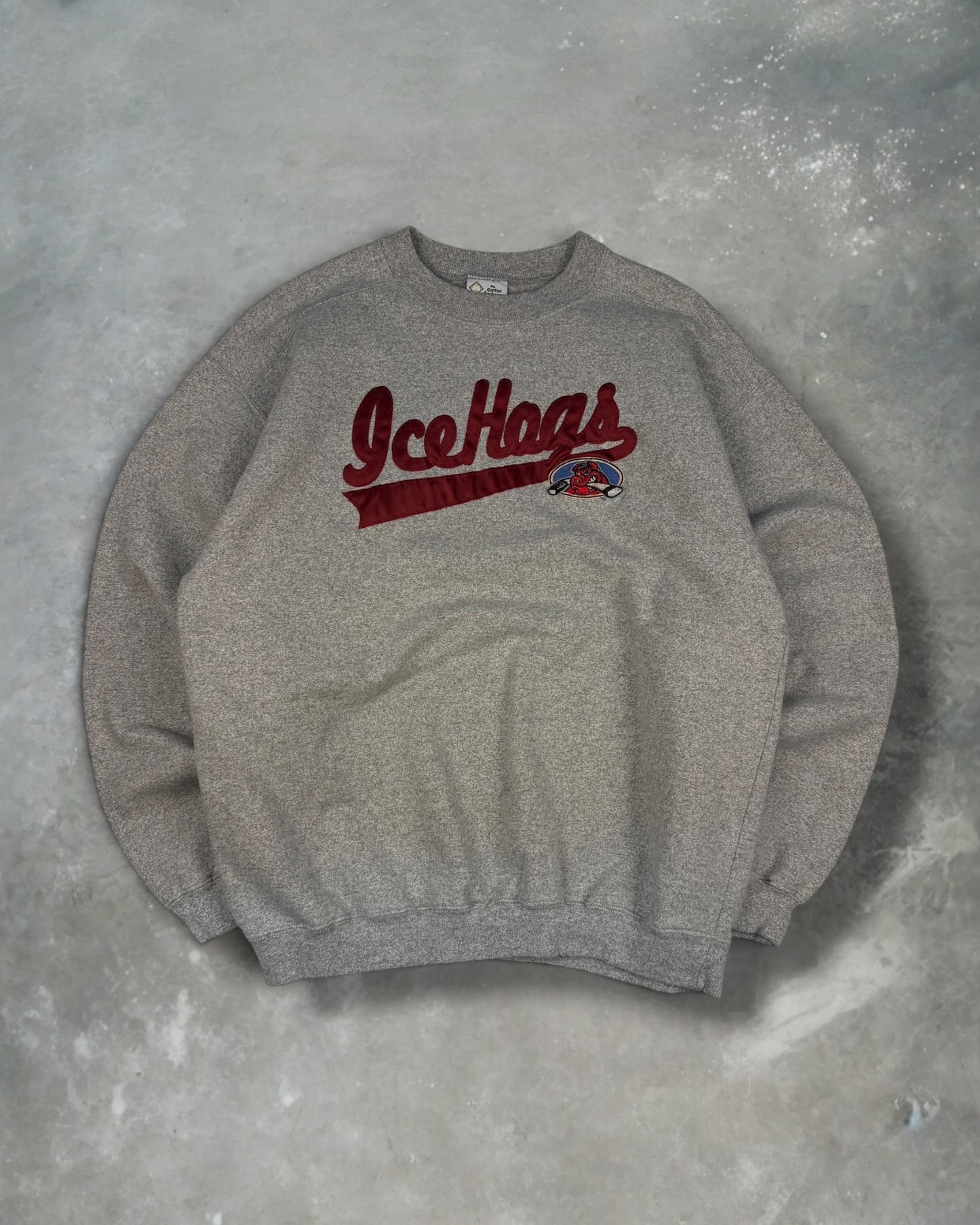 ‘00s Rockford Icehogs Crewneck Sz. L
