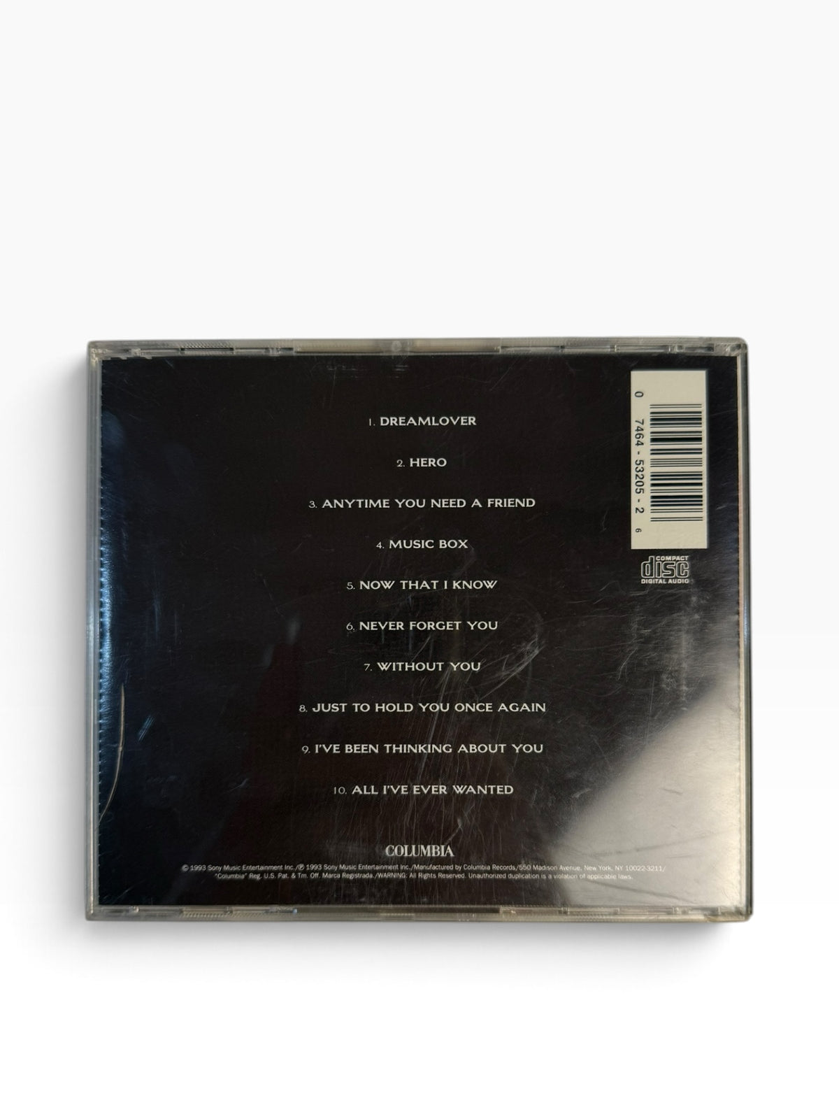 ‘93 Mariah Carey CD