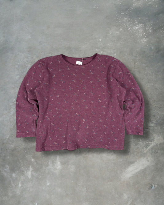 ‘00s Paisley Quarter Sleeve Sz. M