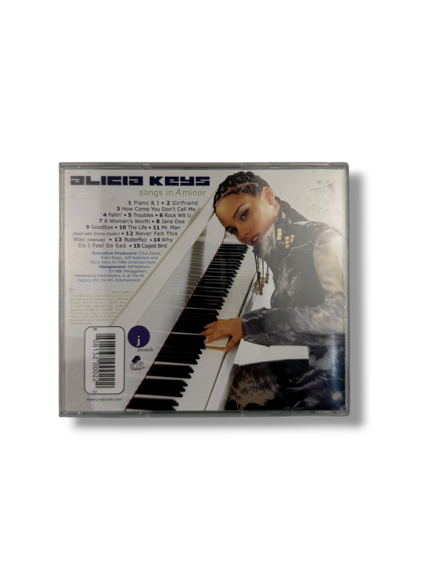 ‘01 Alicia Keys CD