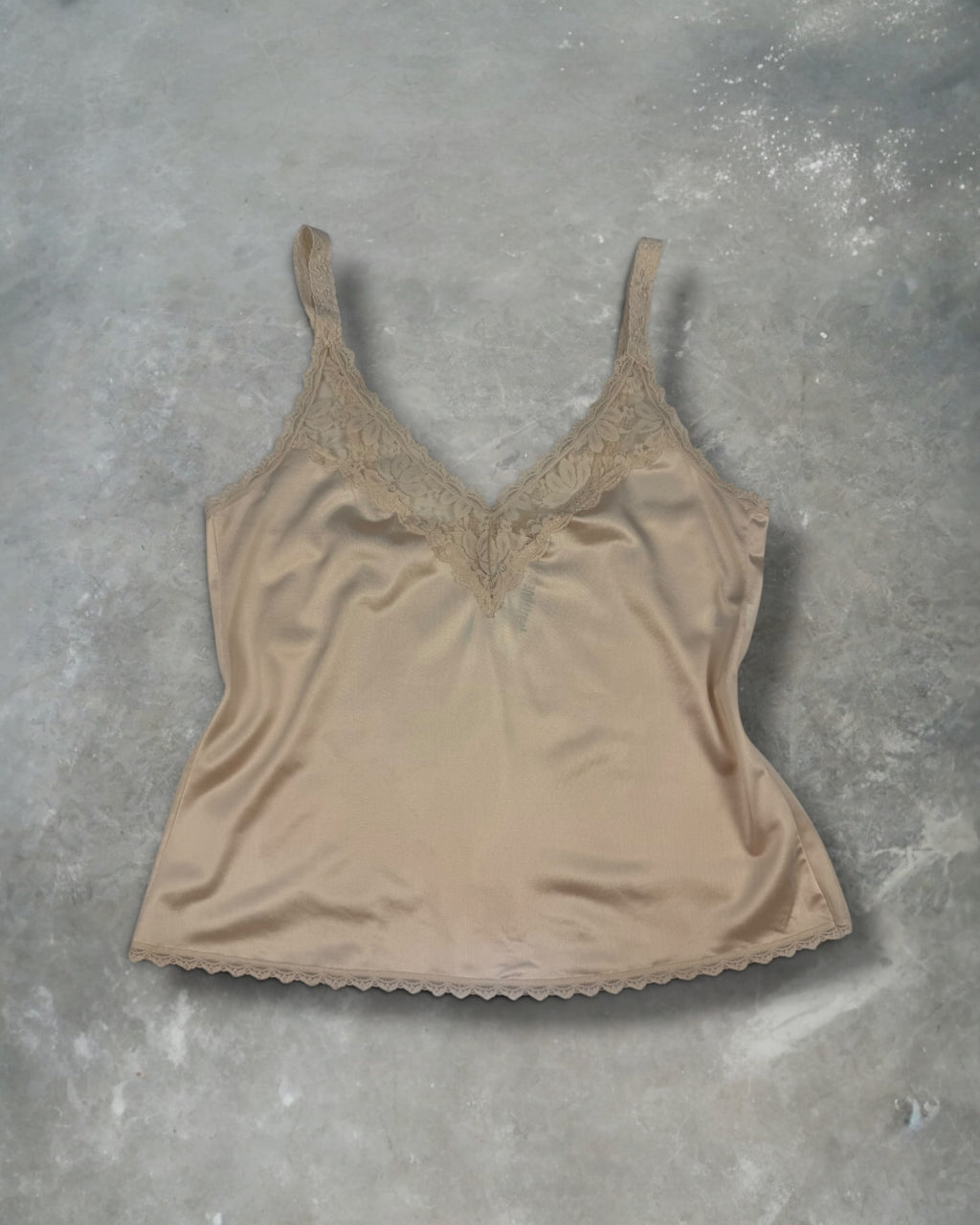 ‘80s Maidenform Silk Top Sz. M