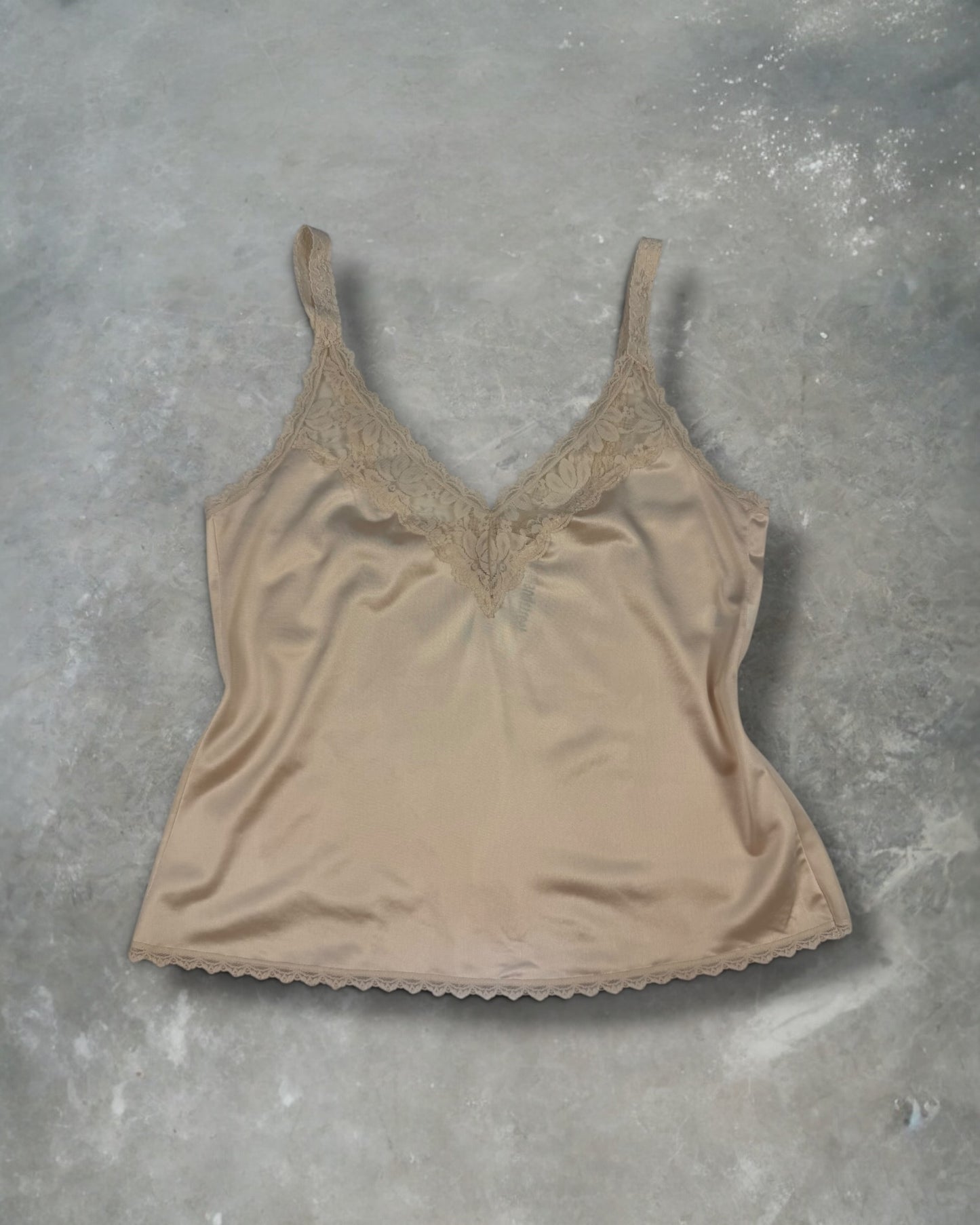 ‘80s Maidenform Silk Top Sz. M