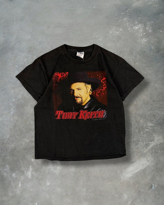 ‘01 Toby Keith Tee Sz. (Youth) L