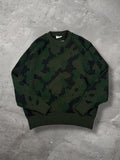 ‘90s Camo Sweater Sz. XL