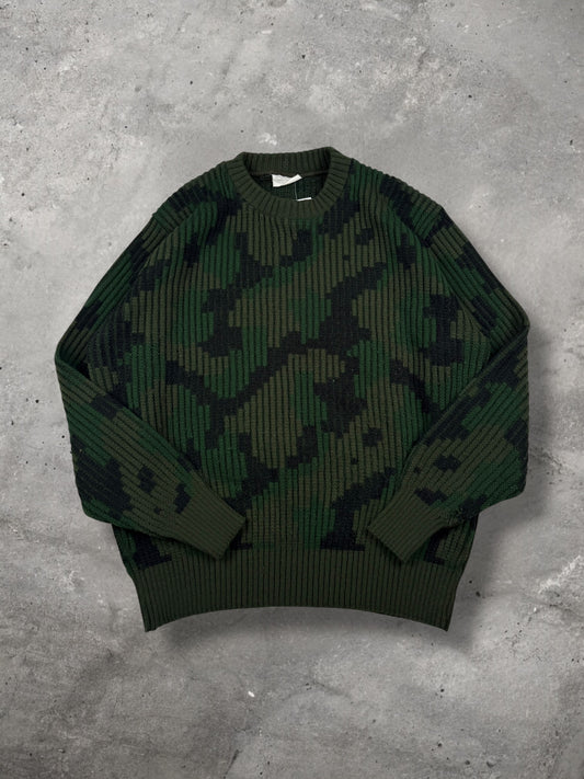 ‘90s Camo Sweater Sz. XL