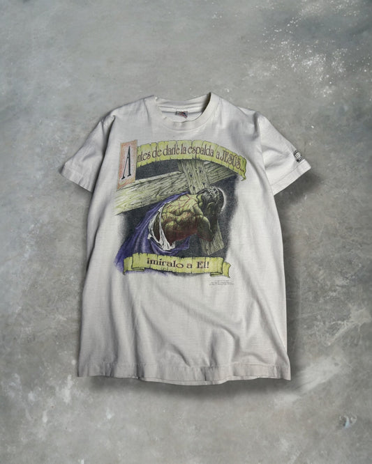 ‘93 Jesus Turn Your Back (Spanish) Tee Sz. M
