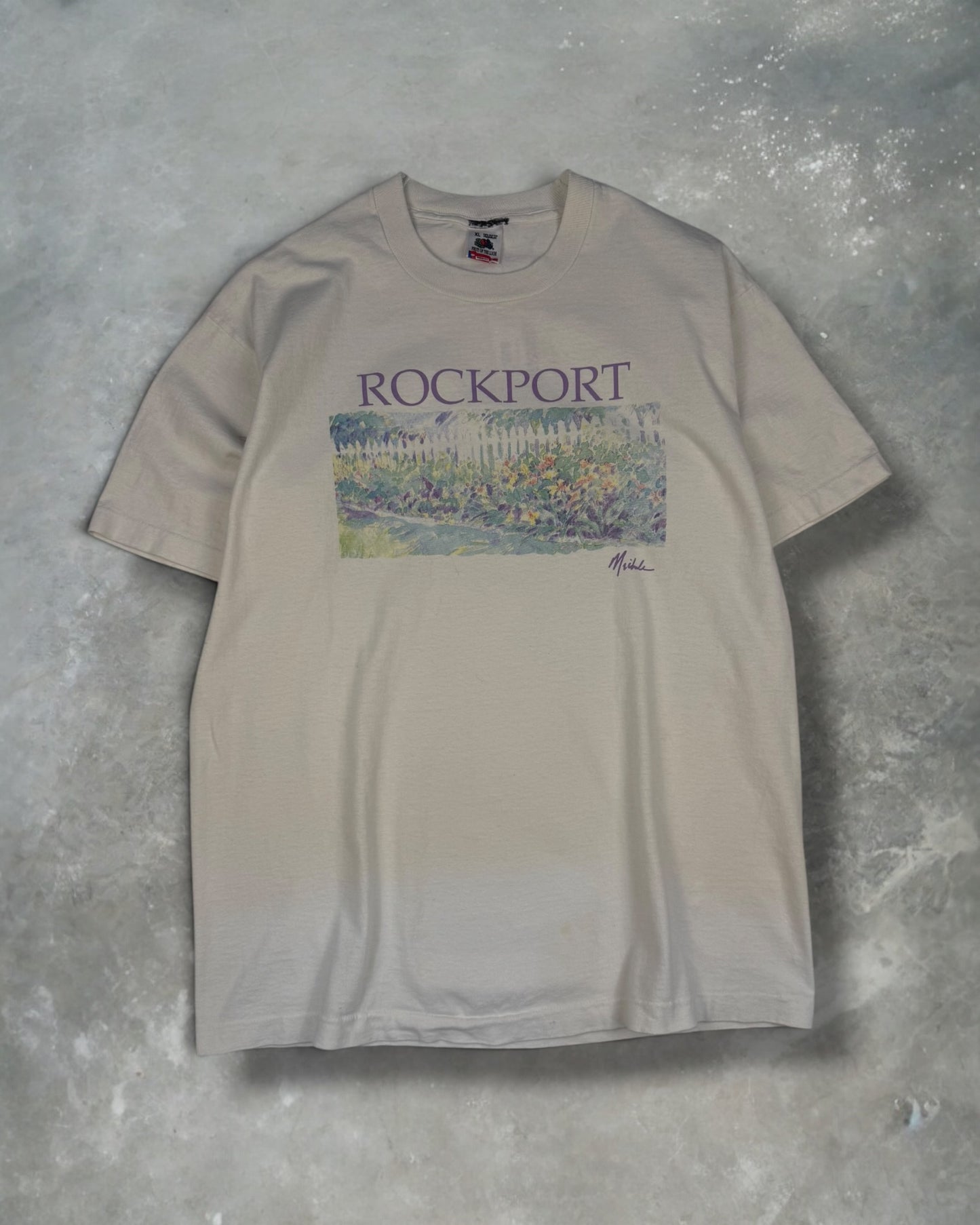 ‘90s Rockport Art Tee Sz. XL