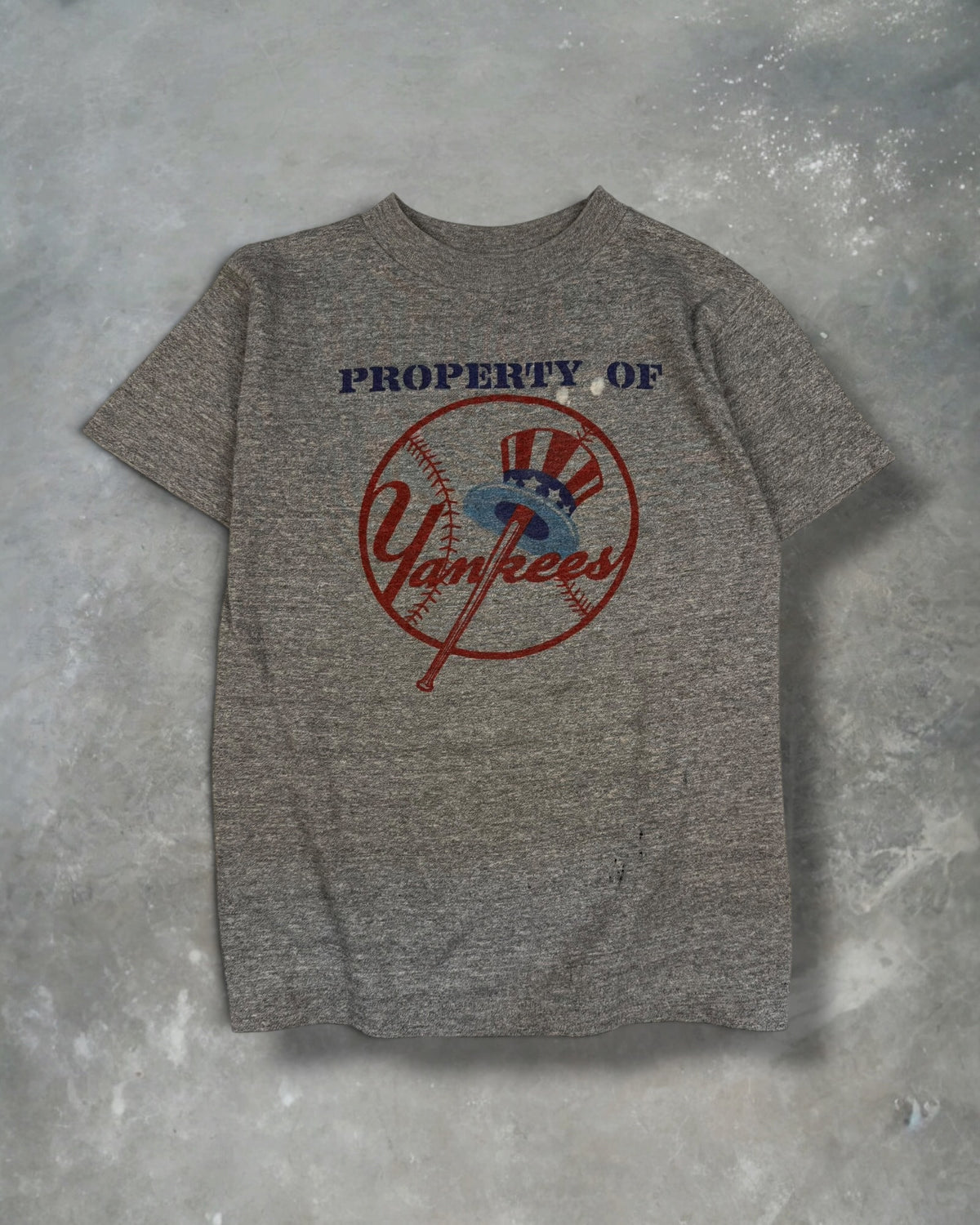 ‘70s NY Yankees Baby Tee Sz. Youth M