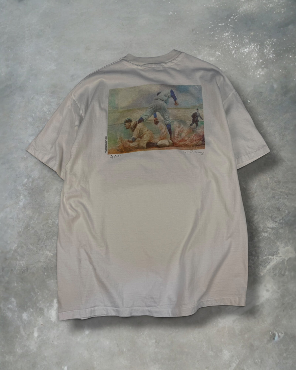 ‘91 Baseball Art Tee Sz. XL