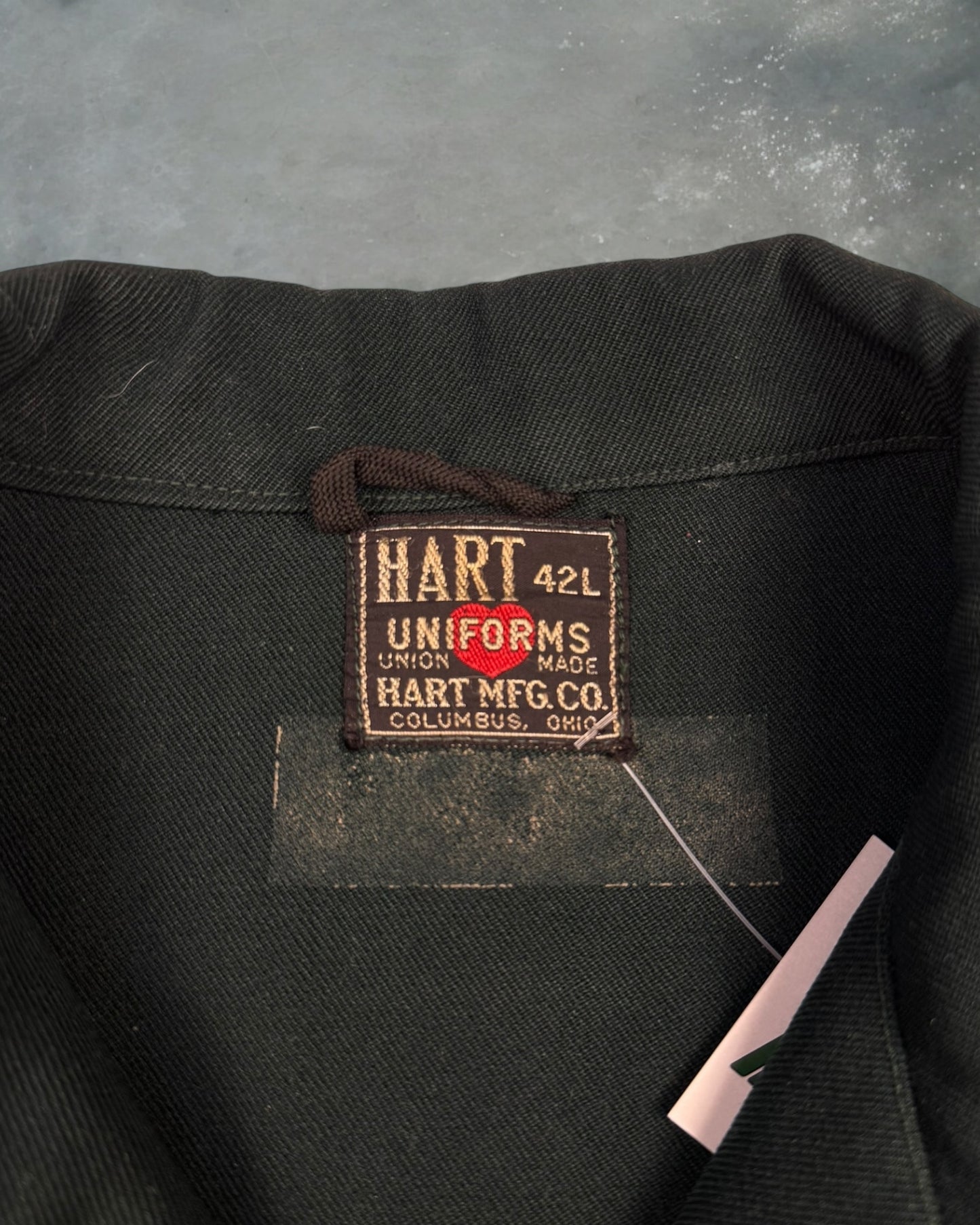 ‘50s Coca-Cola Talon Zip Delivery Driver Jacket Sz. L