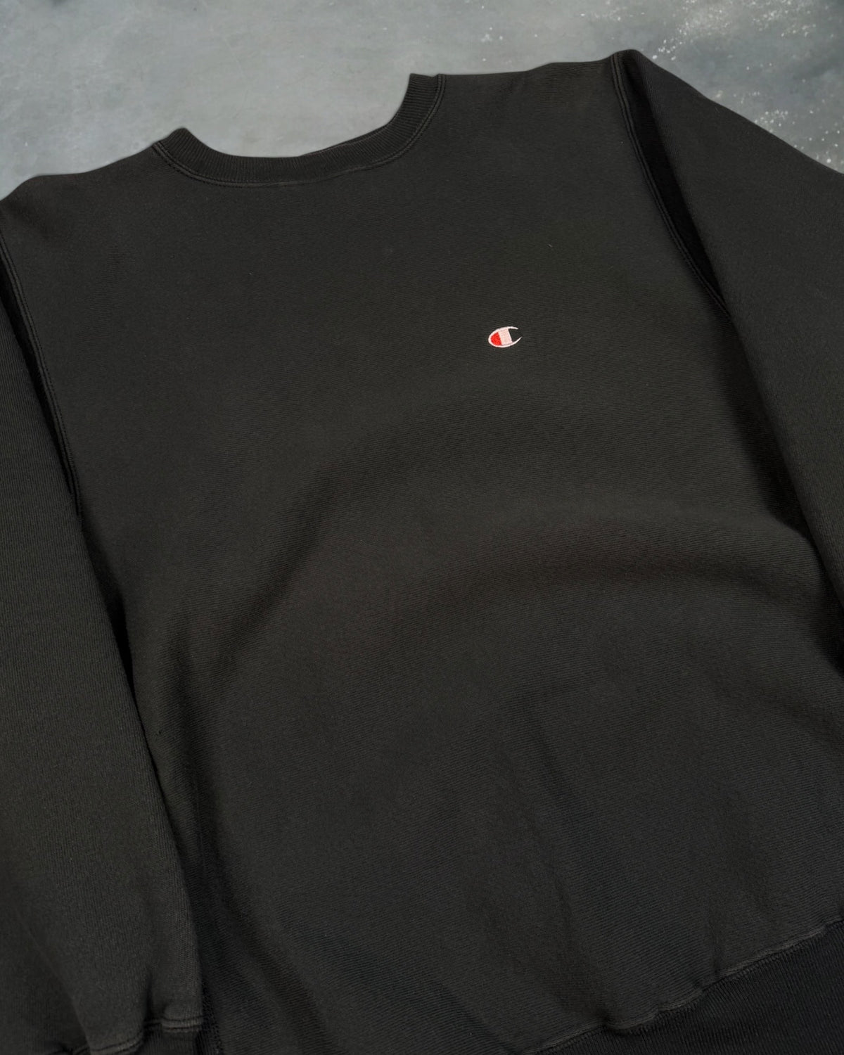 ‘90s Pine Green Champion Reverse Weave Crewneck Sz. L