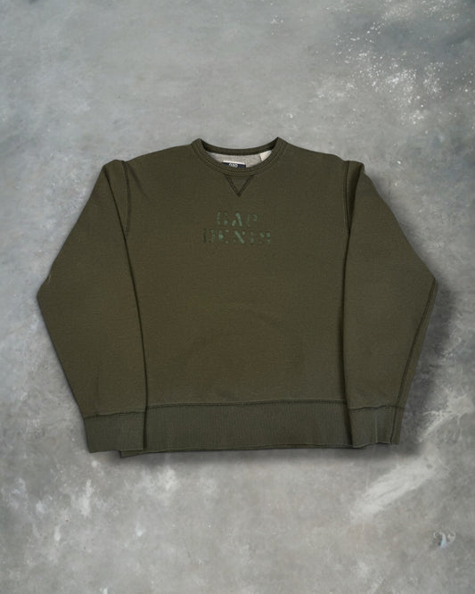 ‘90s 1940s Style Gap Denim Crewneck Sz. M