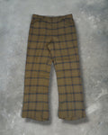 ‘70s Talon Zip Plaid Trousers Sz. 34x32