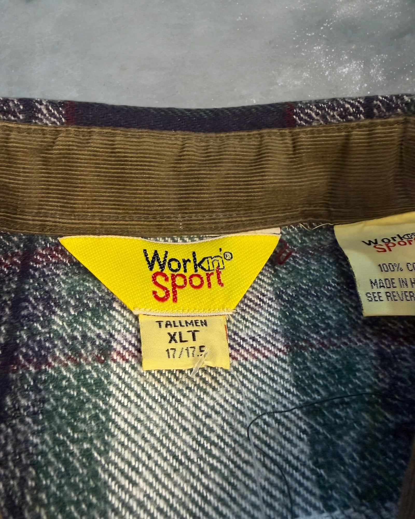 ‘00s WorknSport Flannel Sz. XL