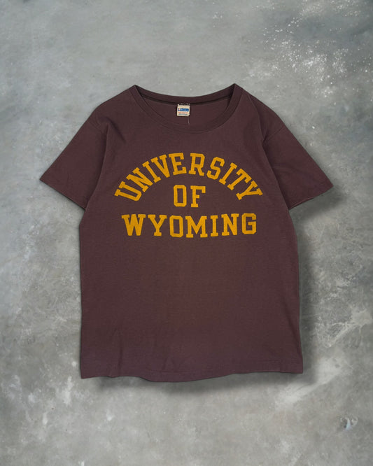 ‘70s Champion Wyoming University Tee Sz. M