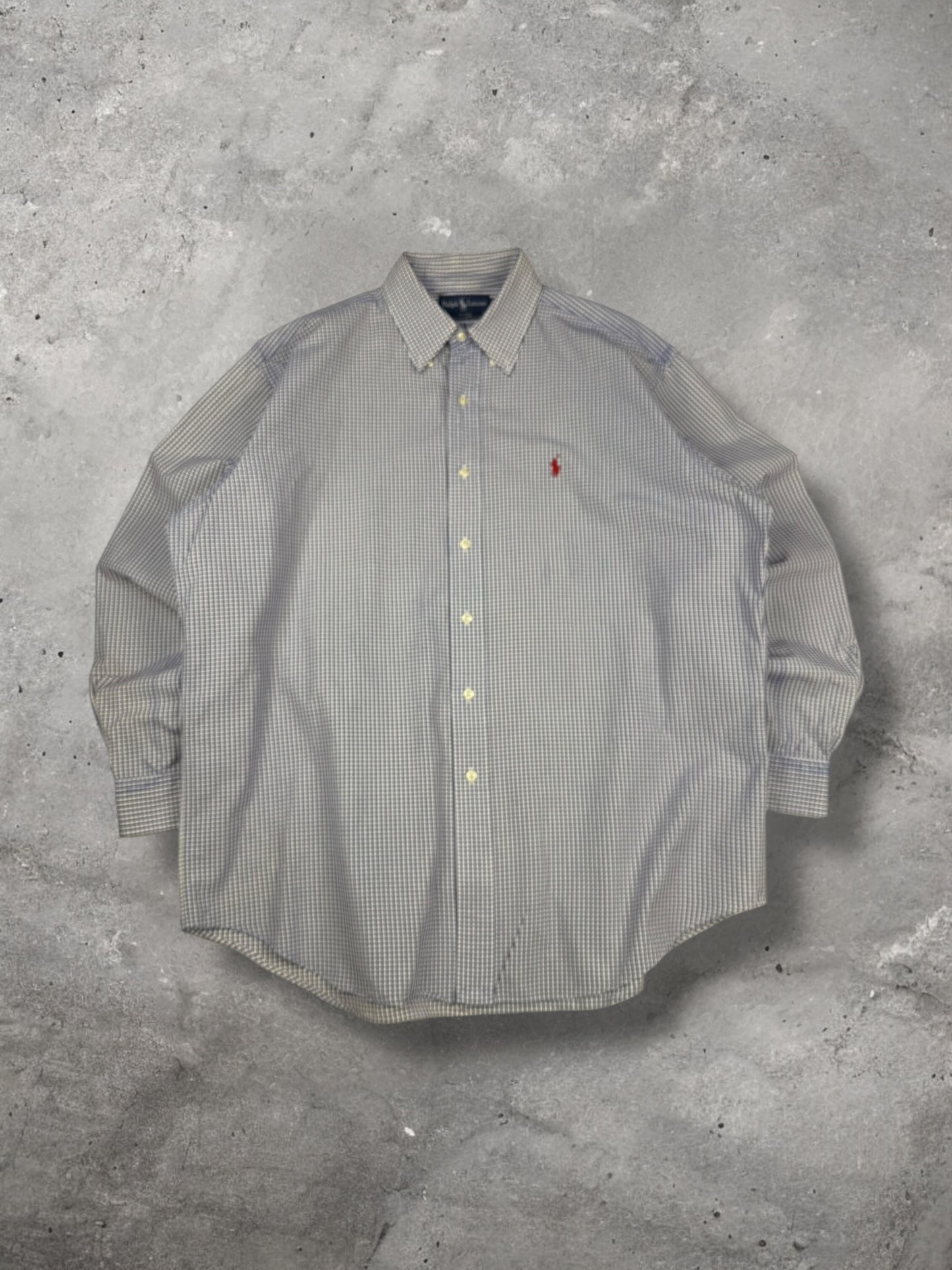 ‘00s RL Polo Button Up Sz. L