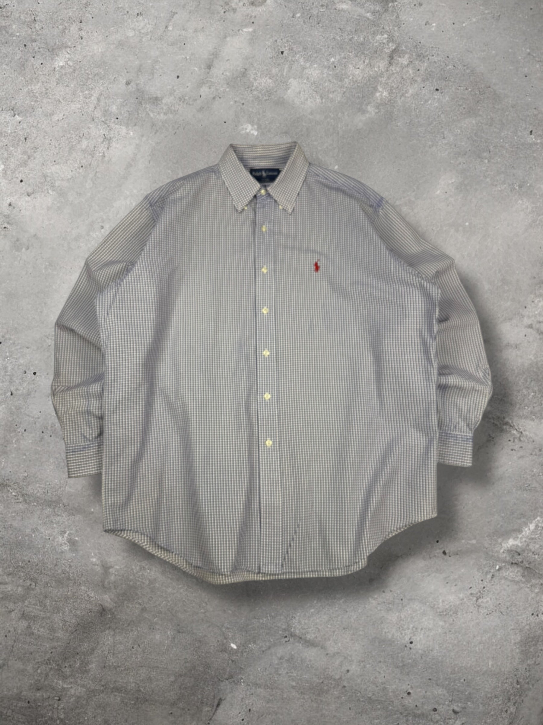 ‘00s RL Polo Button Up Sz. L