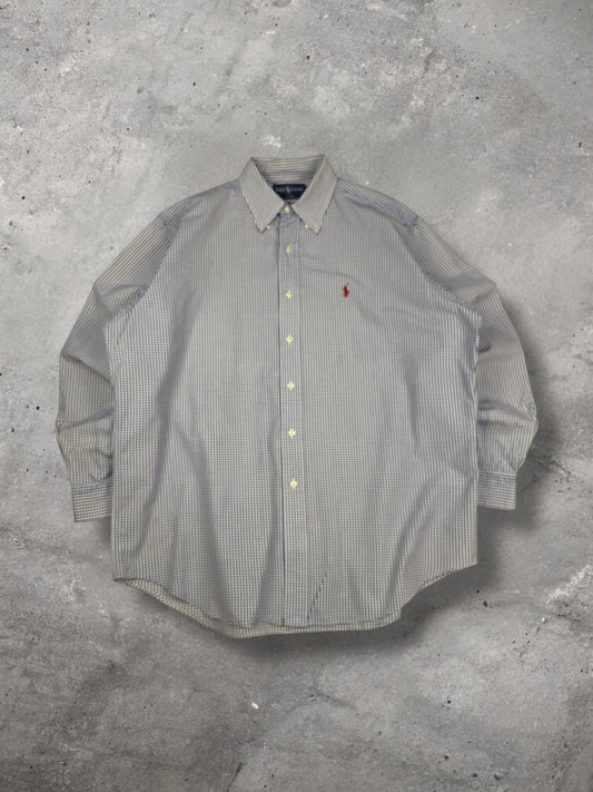 ‘00s RL Polo Button Up Sz. L