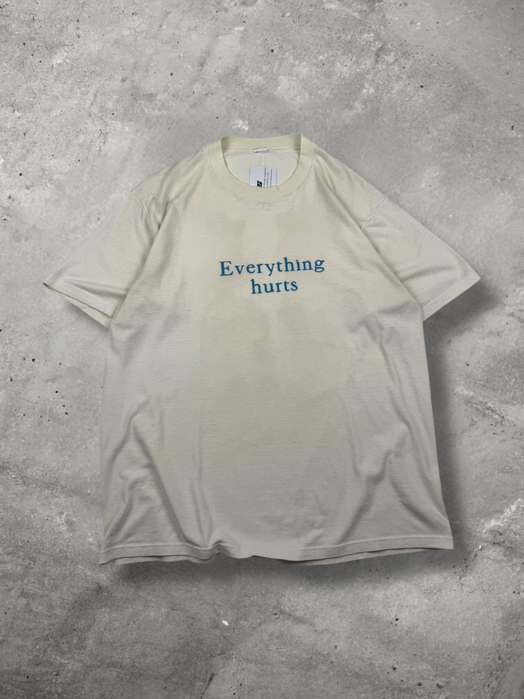 ‘90s Everything Hurts Tee Sz. XL