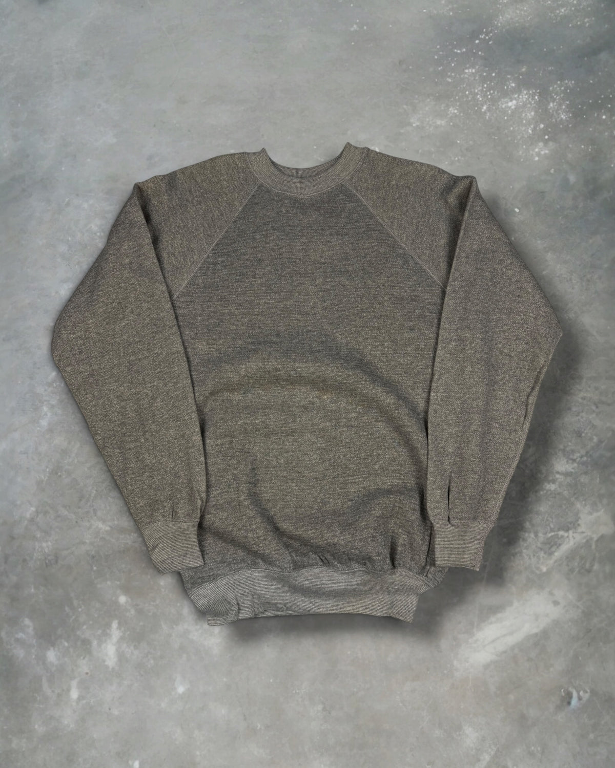 ‘80s Grey Raglan Crewneck Sz. XL