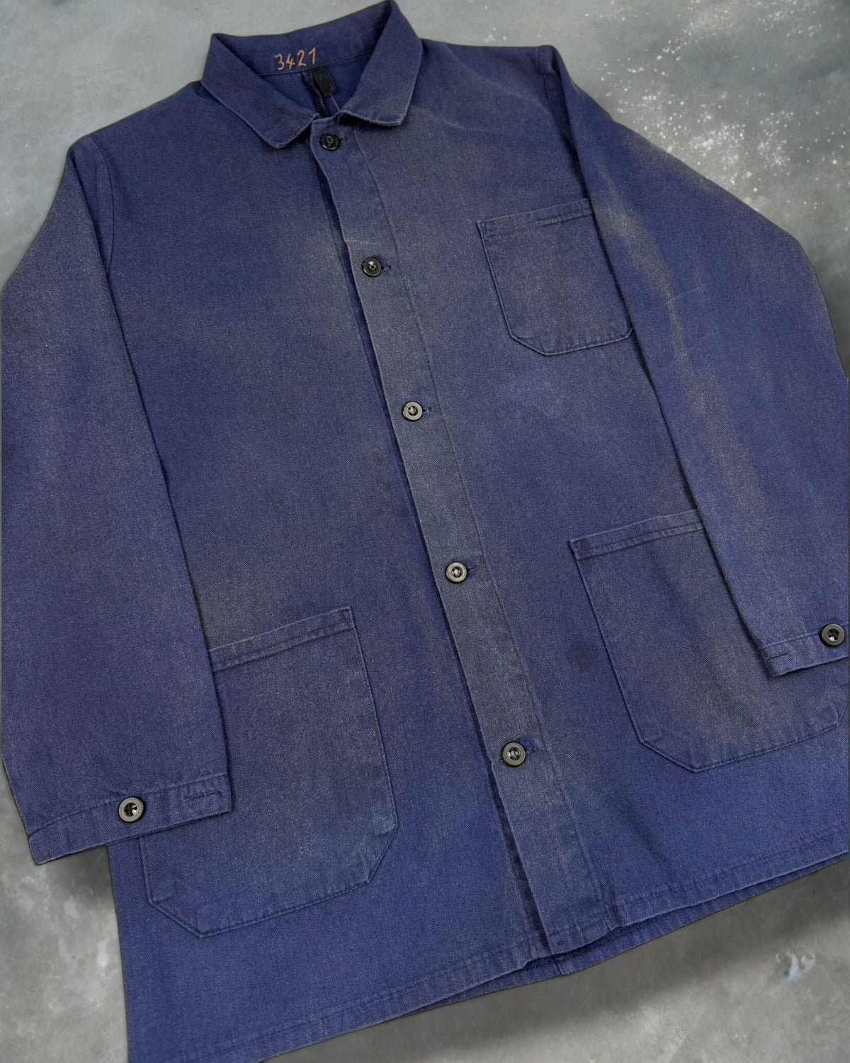 ‘60s Faded French Chore Jacket Sz. M