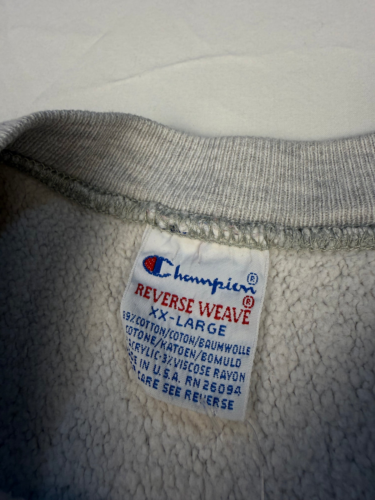 ‘90s Southern Illinois University Champion Reverse Weave Crewneck Sz. XXL