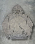 ‘80s Grey Raglan Hoodie Sz. XL