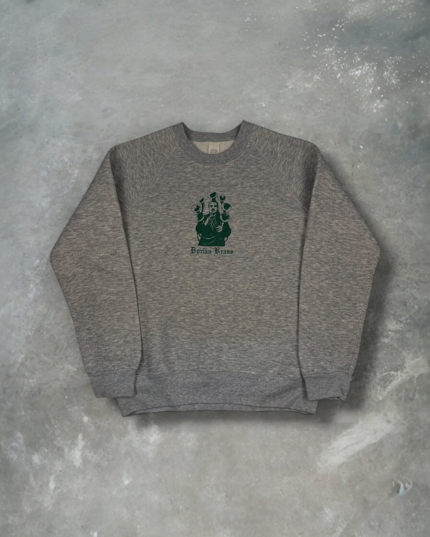 ‘80s Dorian Brass Raglan Crewneck Sz. L