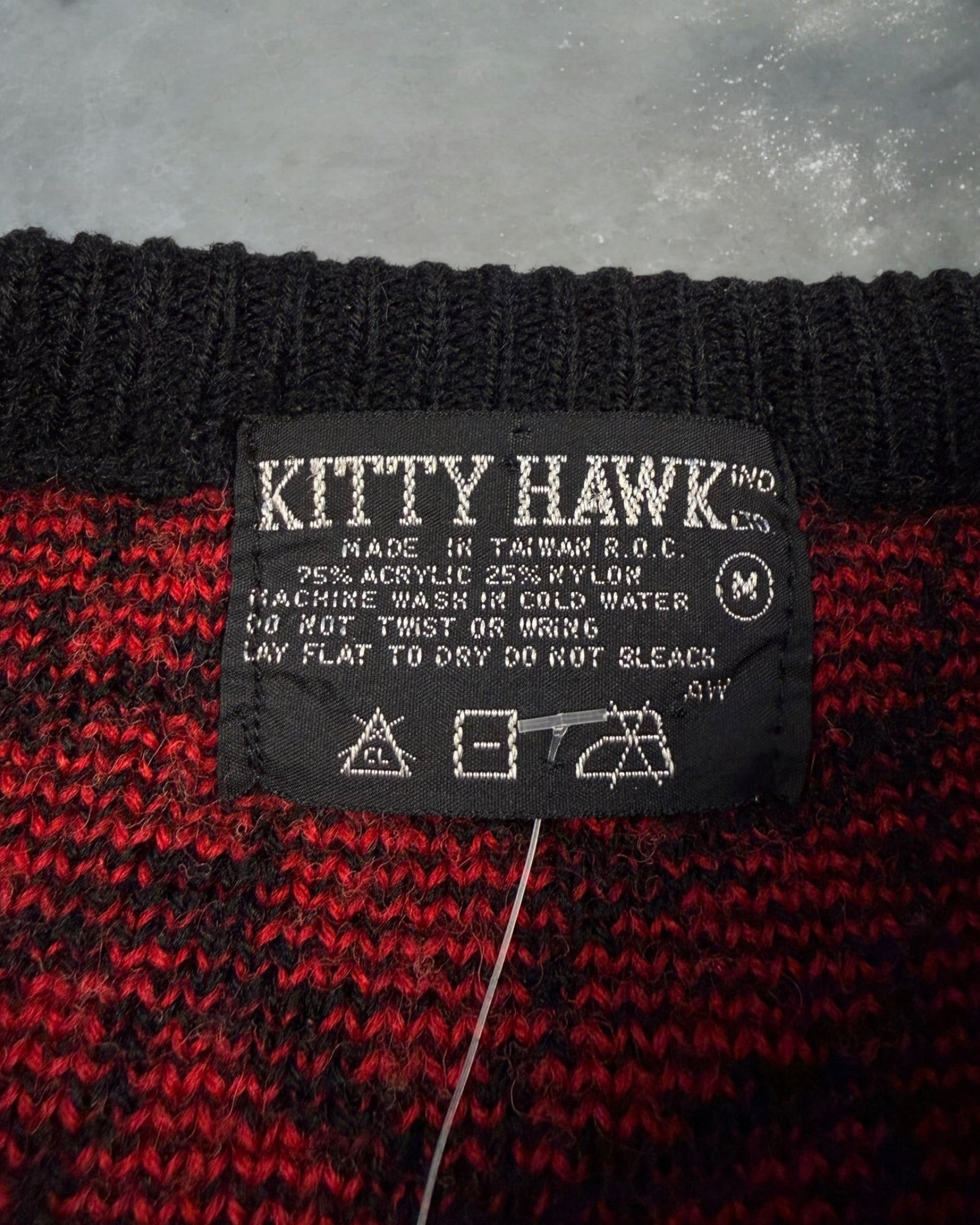 ‘80s Kitty Hawk Sweater Sz. M