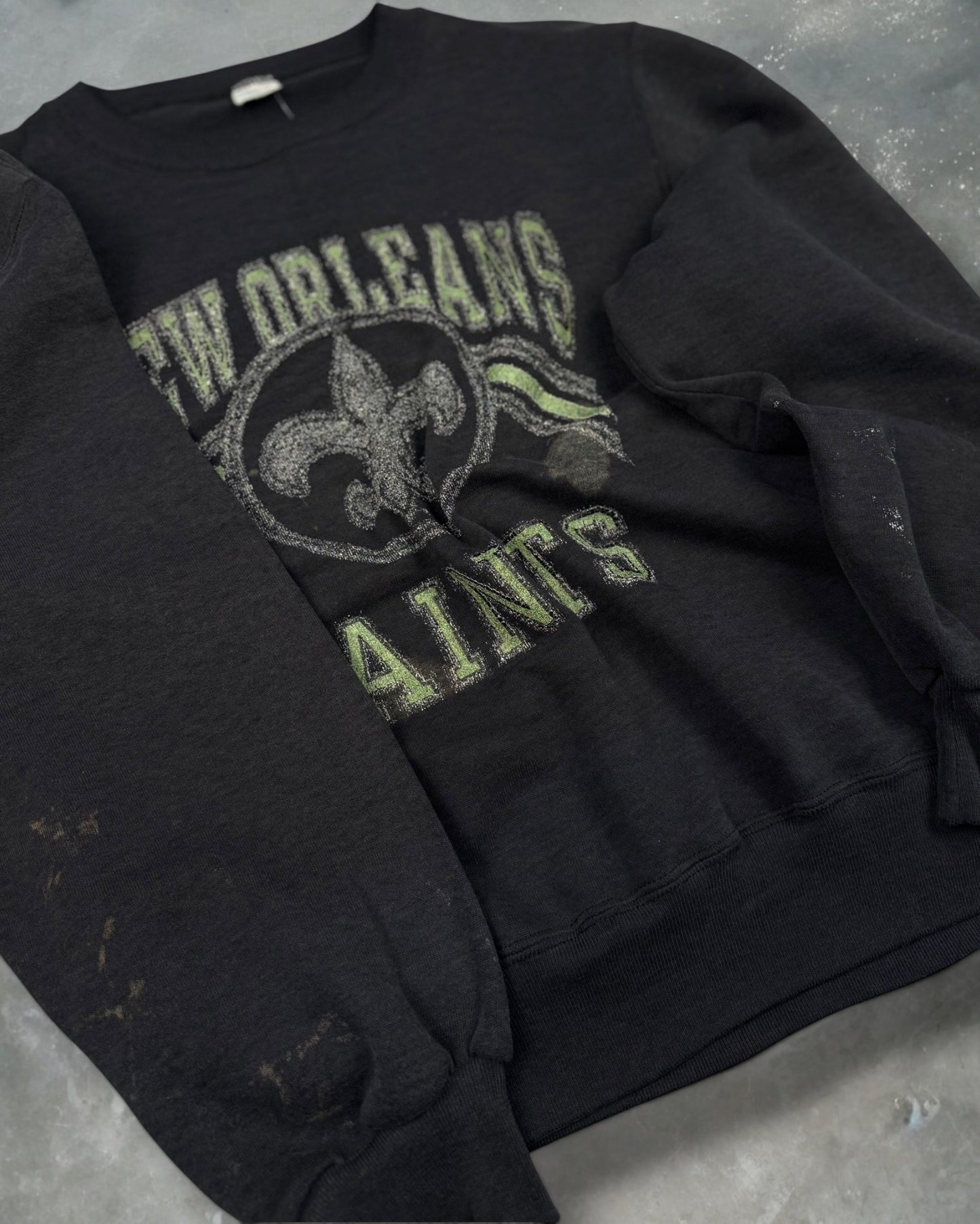 ‘80s Champion New Orleans Saints Crewnecks Sz. M