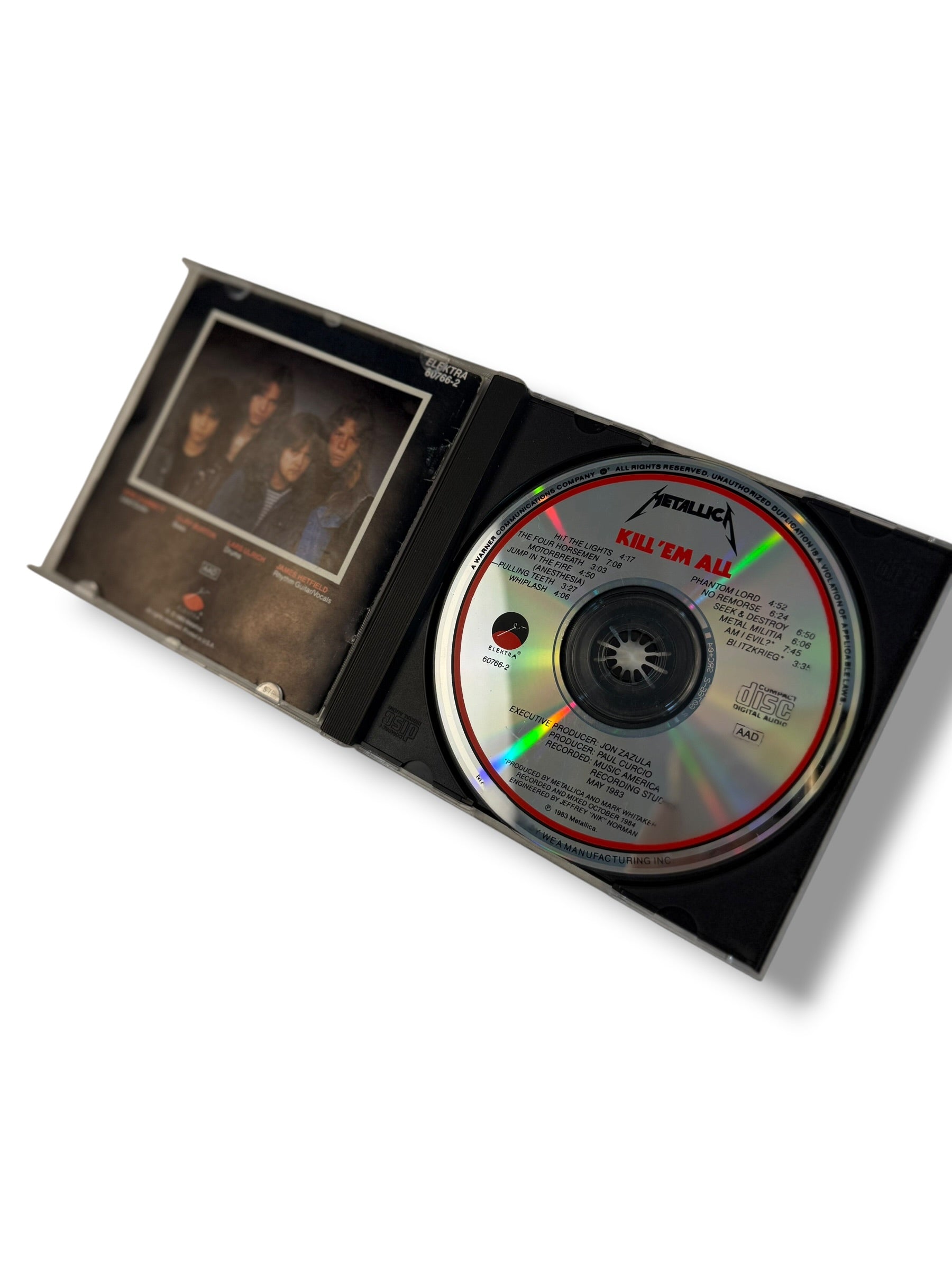 ‘83 Metallica CD