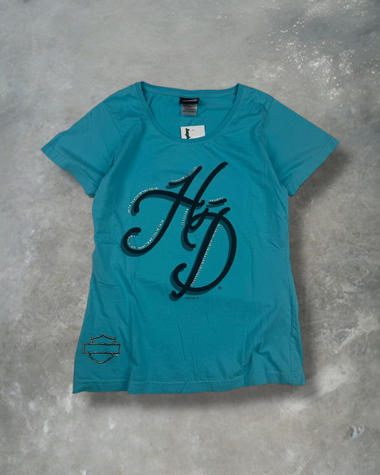 ‘16 Harley Rhinestone Top Sz. L