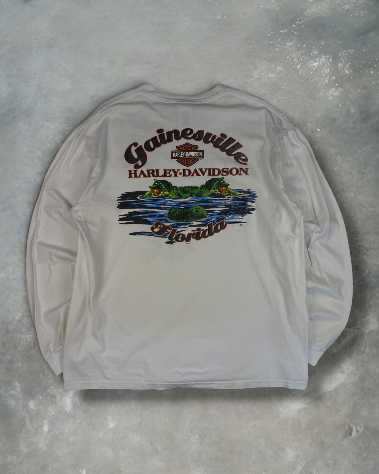 ‘10 Florida Harley Davidson Pocket Long Sleeve Sz. XL