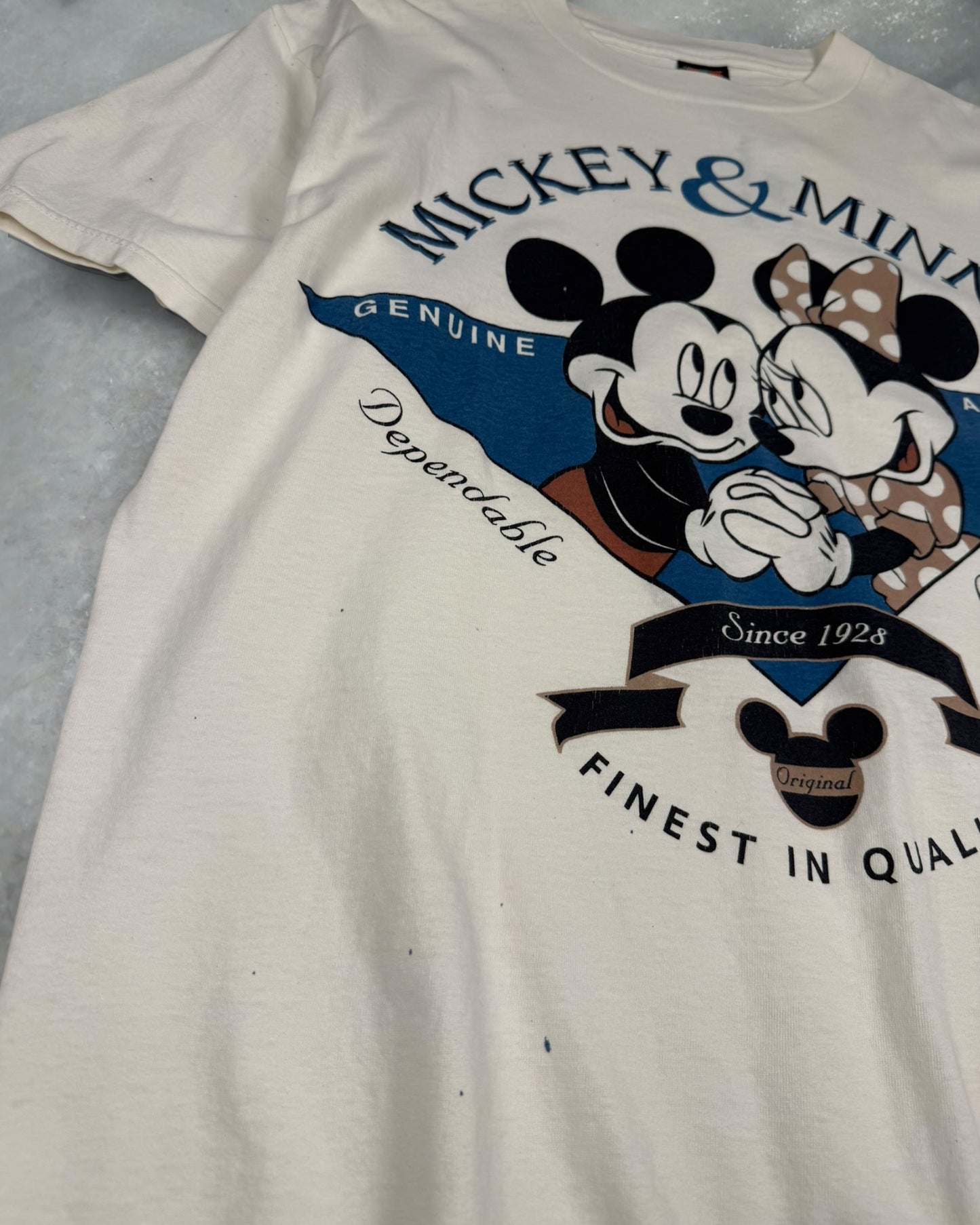 ‘90s Mickey & Minnie Tee Sz. XL
