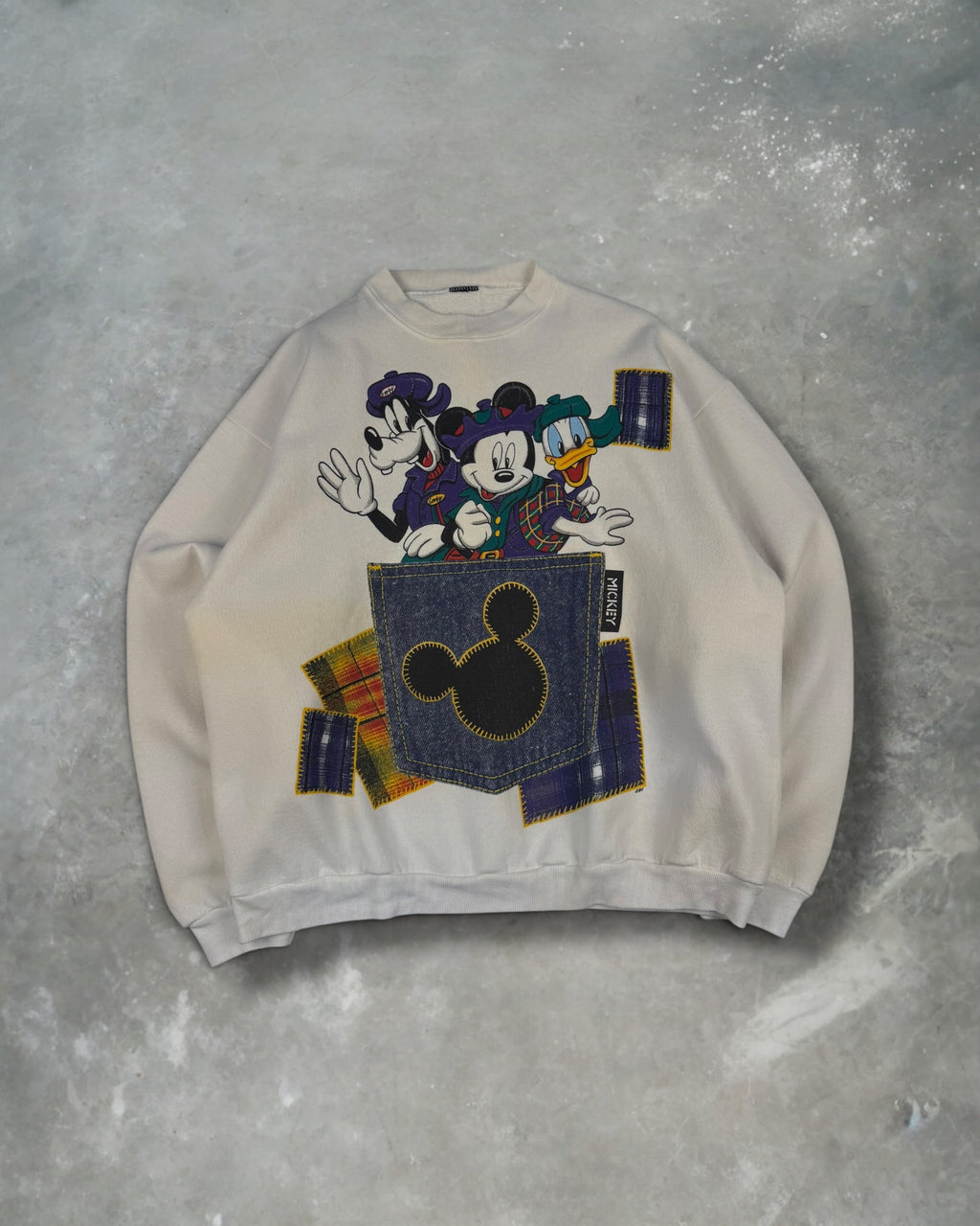 ‘90s Disney Pocket Crewneck Sz. L