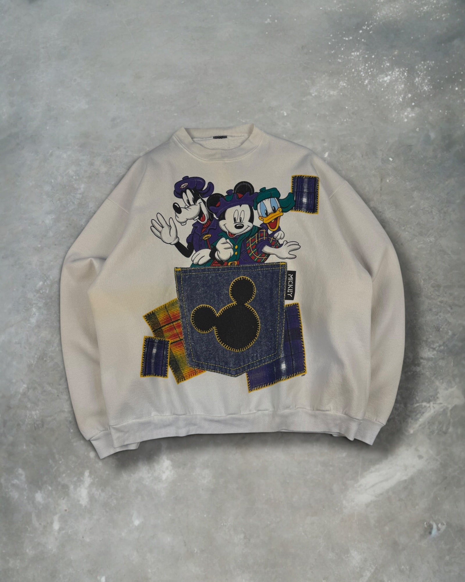 ‘90s Disney Pocket Crewneck Sz. L