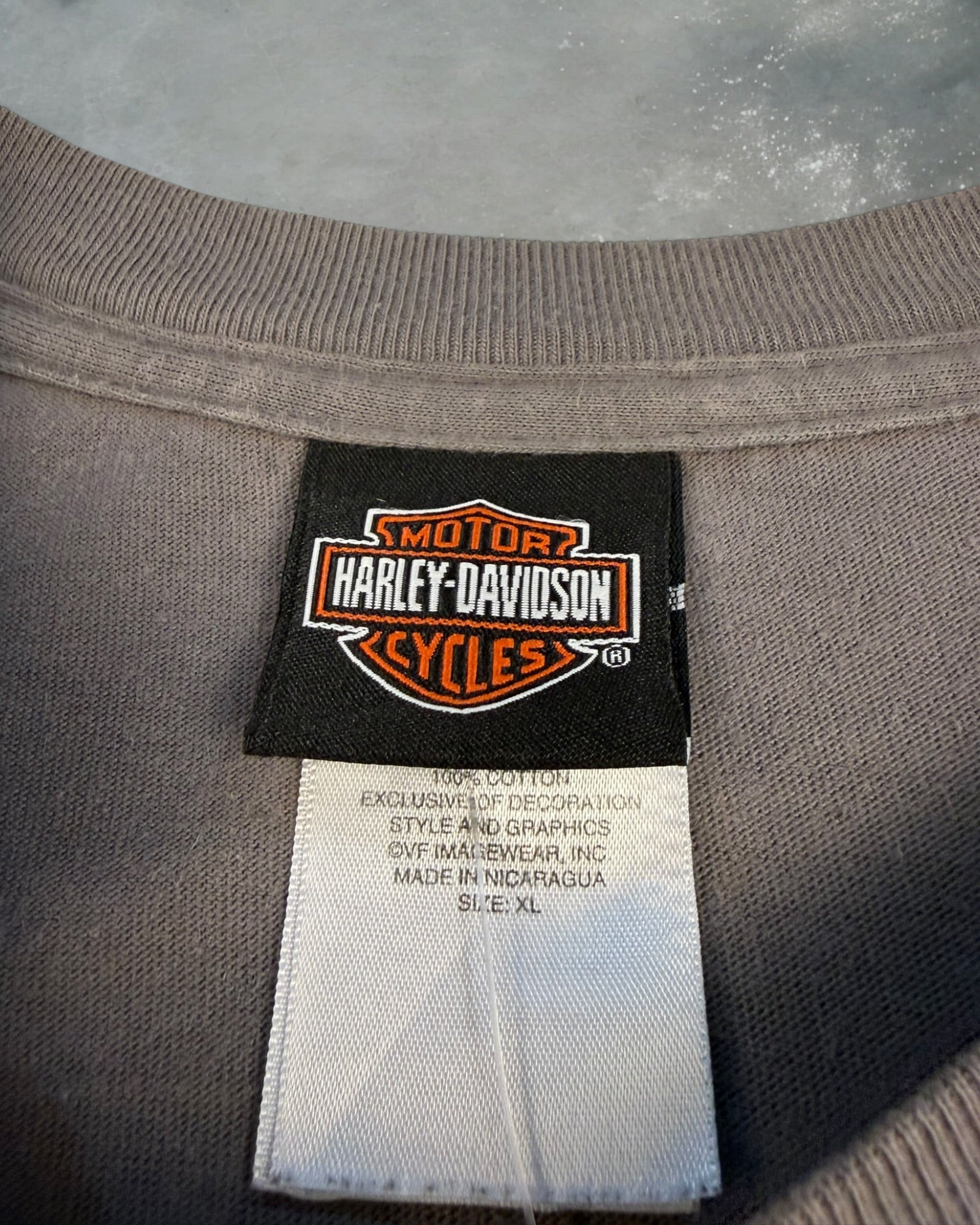 ‘10 Park City Harley Davidson Flame Long Sleeve Sz. XL