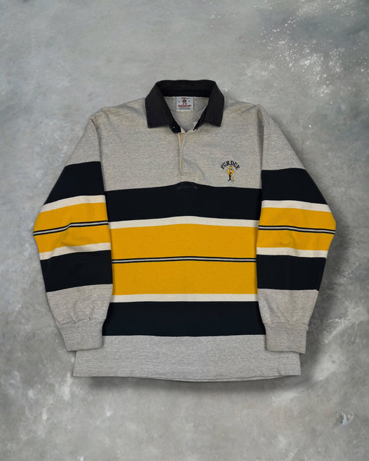 ‘90s Purdue Rugby Polo Sz. XL