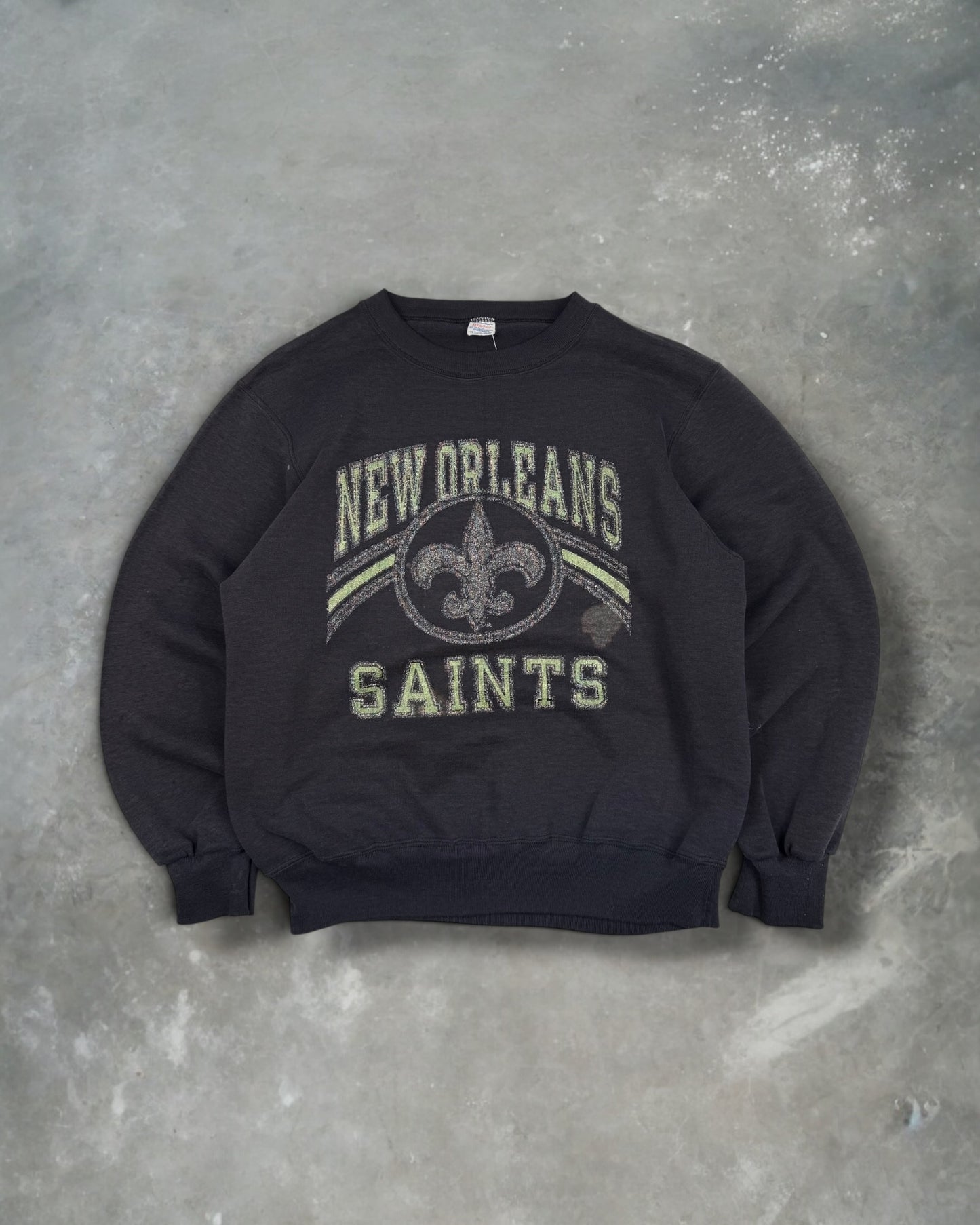 ‘80s Champion New Orleans Saints Crewnecks Sz. M