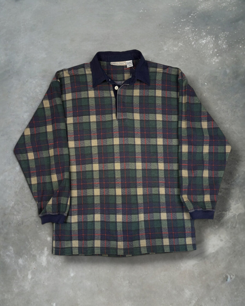 ‘00s Bugle Boy Rugby Style Long Sleeve Sz. L