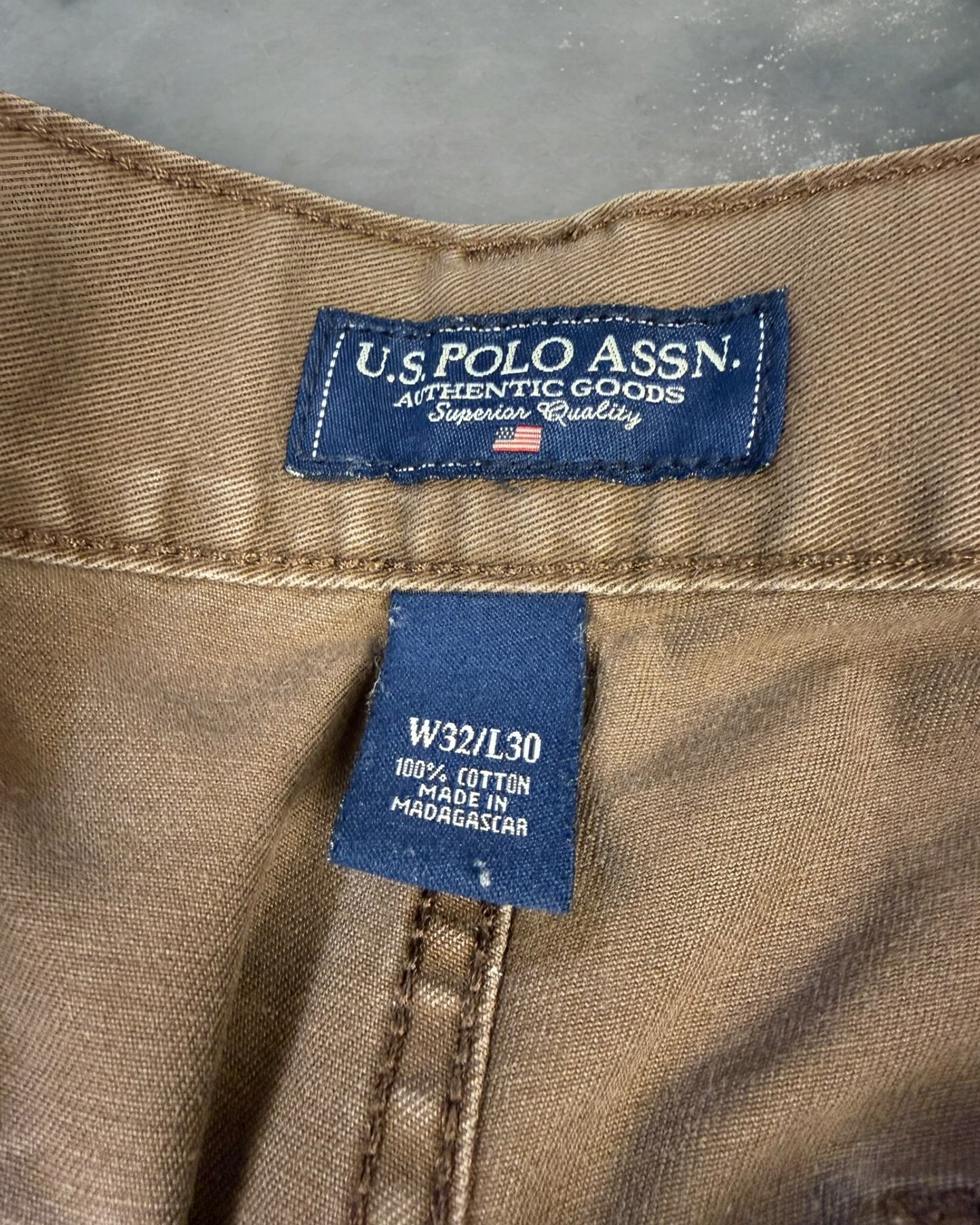 ‘00s U.S. Polo Cargo Pants Sz. 32x30
