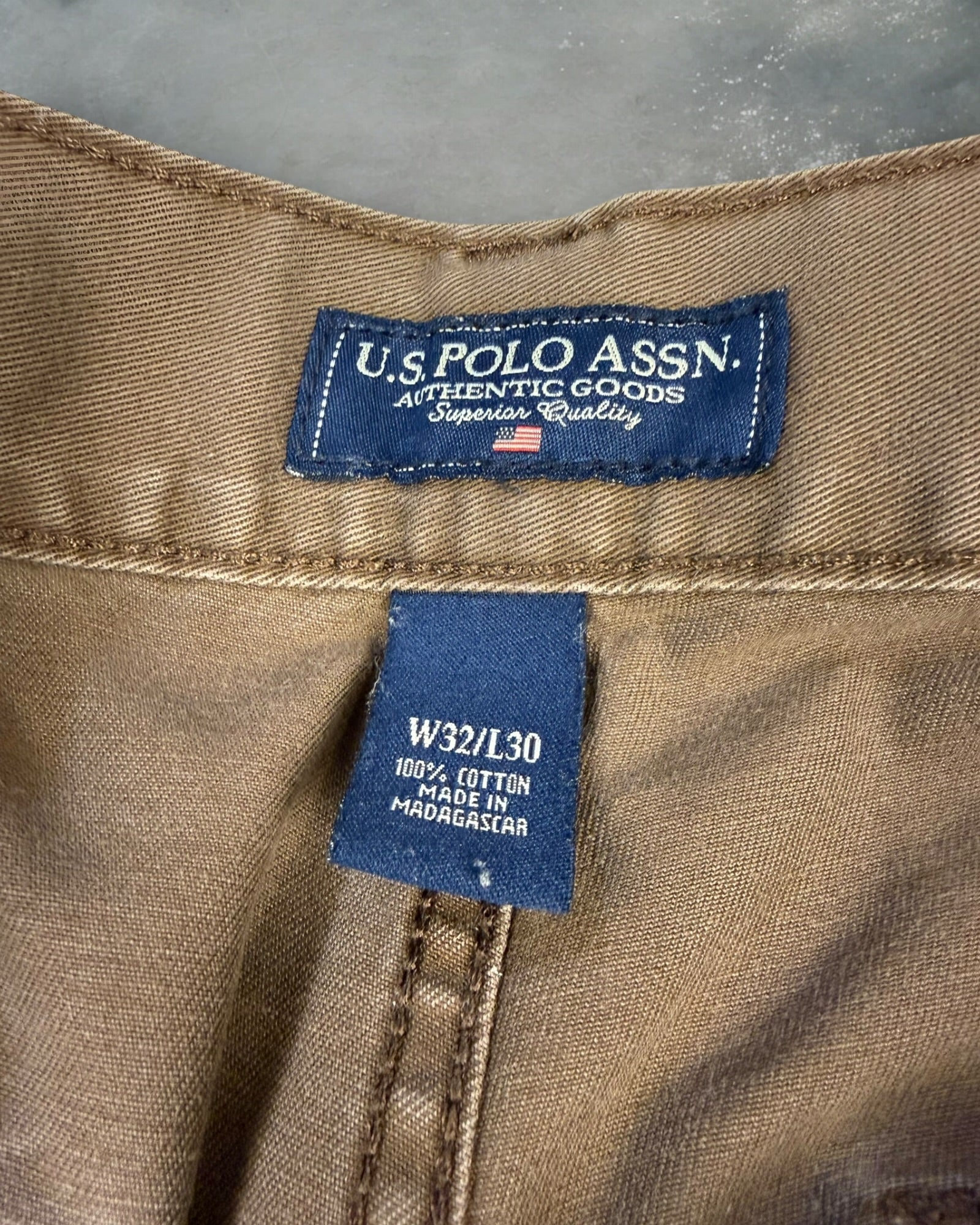‘00s U.S. Polo Cargo Pants Sz. 32x30