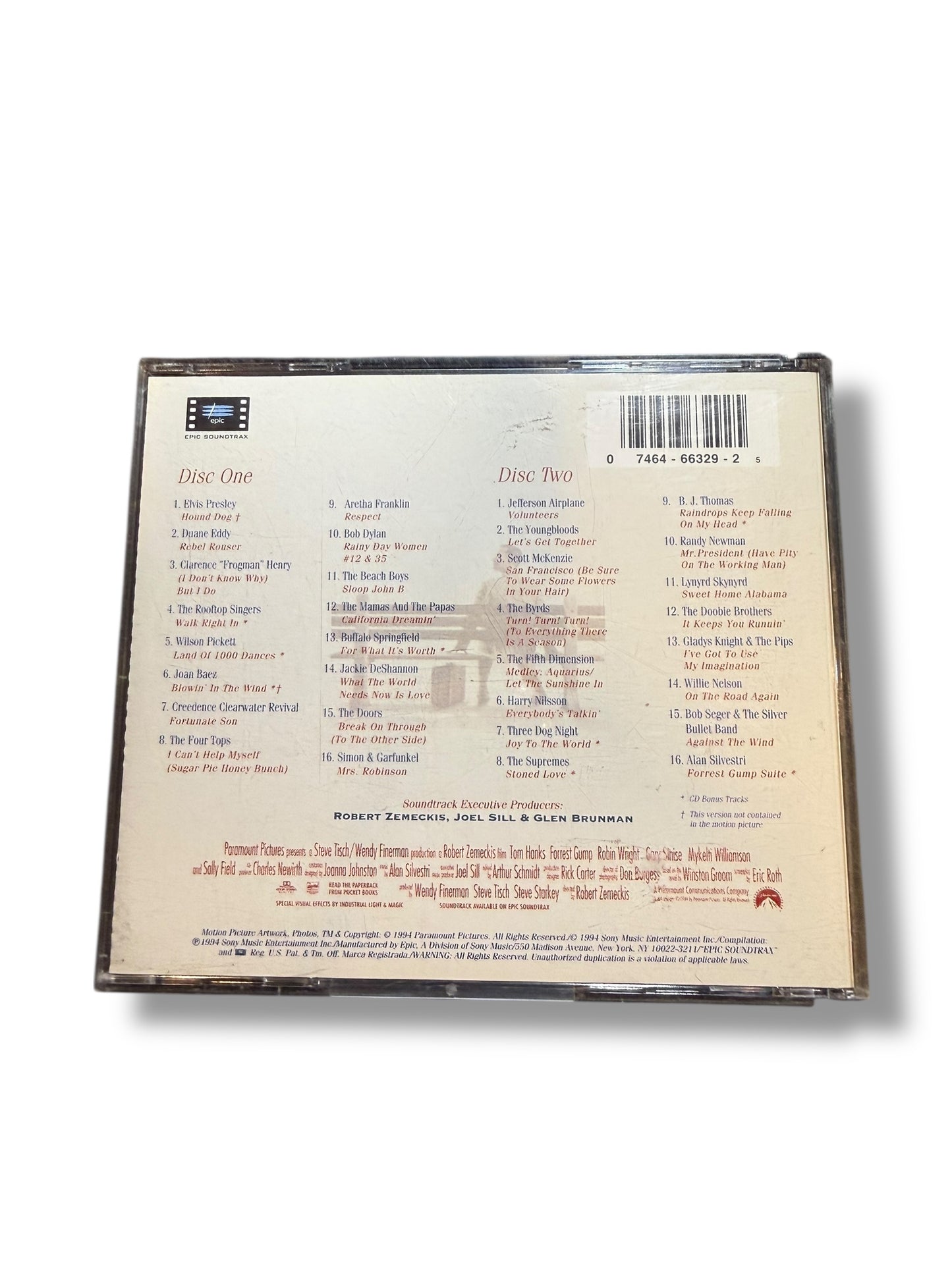 ‘94 Forrest Gump Soundtrack CD