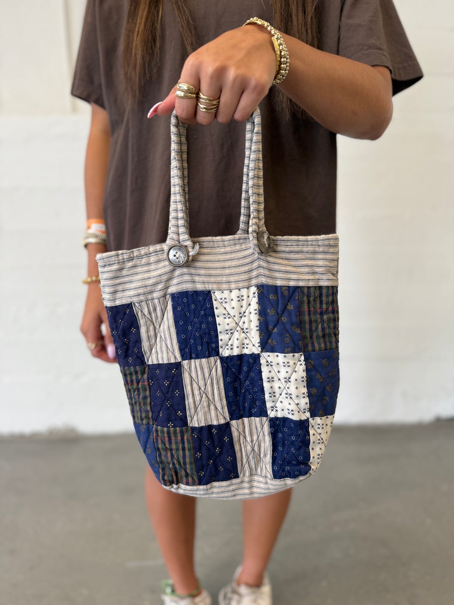 ‘90s Hand Made Mini Tote Bag