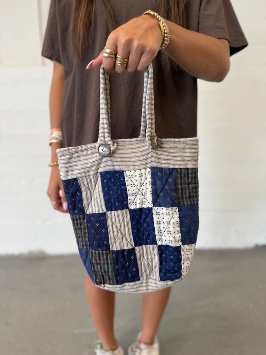‘90s Hand Made Mini Tote Bag