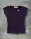 ‘80s Foxmoor Purple Top Sz. S