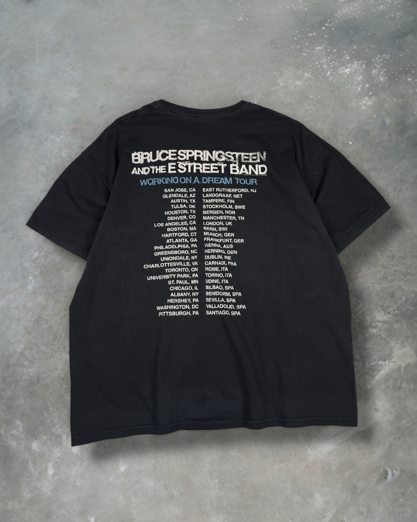 ‘09 Bruce Springsteen Tour Tee Sz. XXL